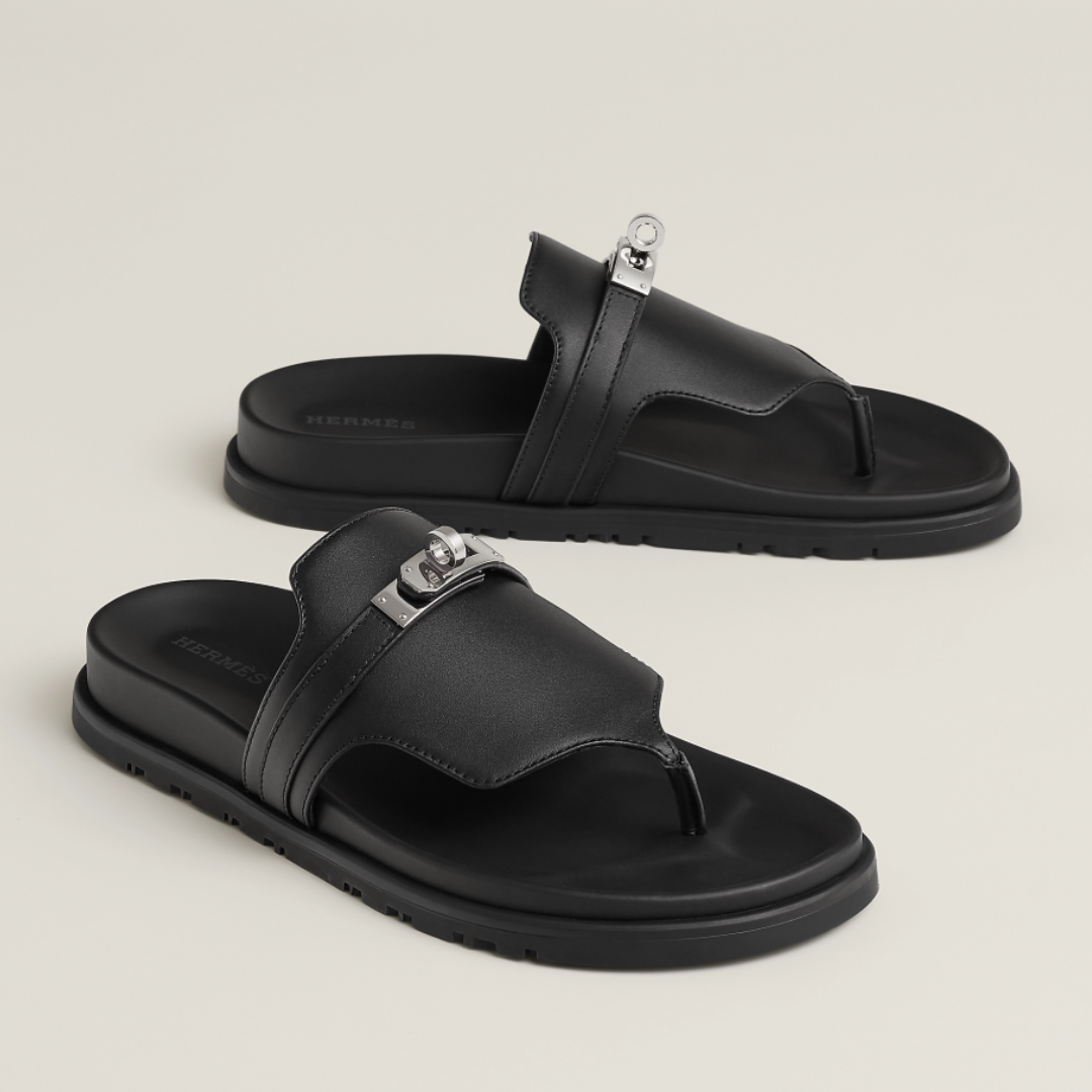 HERMES Empire Sandals Negru